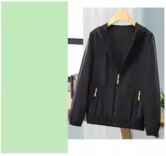 Mulheres Jaqueta Impermeável Jaquetas Blusão Feminino Com Capuz Verão Sunproof Windproof Casacos Mulheres Caminhadas Ao Ar Livre Fino Casaco A231 na internet