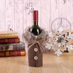Tampa De Garrafa De Vinho De Natal, Decorações De Feliz Natal Para Casa, Ornamento De Natal, Presentes De Natal, Ano Novo 2025, 2025