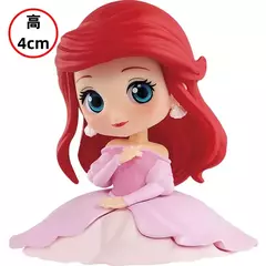Novo bandai disney a pequena sereia anime qposket personagens ariel glitter linha figura de ação modelo colecionável brinquedos aniversário na internet