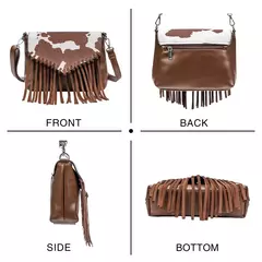 Celela design original bolsa de ombro para as mulheres couro do plutônio luxo embreagem designer bolsas ocidental bolsa franja saco do mensageiro