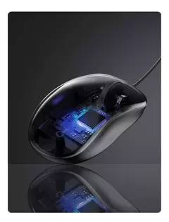 UGREEN-USB Mouse com fio com design ergonômico, 1200 DPI, 3 botões para laptops e PCs