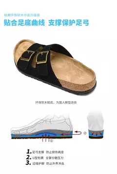 Sandálias masculinas de couro para praia, chinelo confortável, sapatos de marca original, verão 2022 - loja online