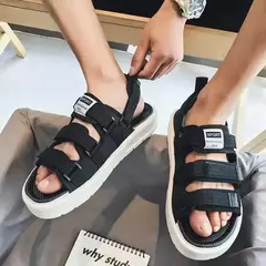 Chinelos impermeáveis antiderrapantes masculinos, sandálias de sola macia, sapatos pernalta, chinelos de praia, verão, novo, 2022 - loja online