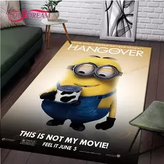 Famous Film M-Minion Caráter Tapete, Sala, Quarto, Cabeceira, Moda Tapete, Tape - comprar online