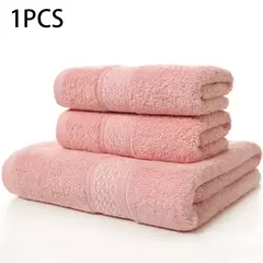 Toalha de banho macia e absorvente para adultos, toalha doméstica, Jacquard, cor lisa, toalha grande, grossa, 100% algodão puro, novo - comprar online