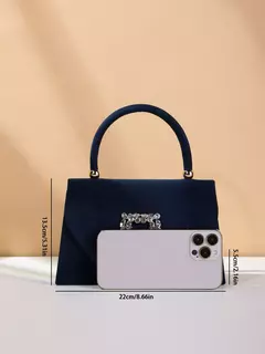 Espumante Velvet Evening Clutch Bag, Glitter Bling, brilhante, glamouroso, requintado, elegante, elegante, 1Pc na internet