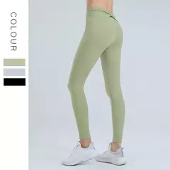 Leggings de cintura alta para mulher, calças apertadoras, corrida, Fitness, Treino, Lulu, Fábrica original, Naked Feeling, Lixar, Novo, 2022, Lulu