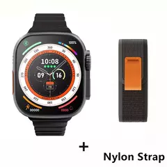 2024 novo relógio inteligente 9 ultra pro max gen 2 49mm tela amoled smartwatch alta taxa de atualização carregamento sem fio das mulheres dos homens para o esporte - Wolf Magazine