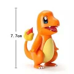 Pokemon anime figuras de ação pikachu brinquedos modelo charmander psyduck squirtle jigglypuff bulbasaur kawaii coletar bonecas crianças presente
