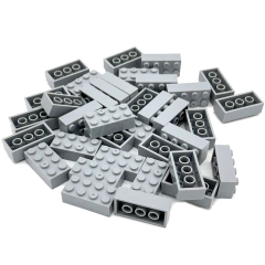 2x4 Building Blocks DIY Classic Creative Toys Compatível com as principais marcas 3001 Bulk Bricks MOC Play Set Kids Gift 100-300 Pieces - Wolf Magazine