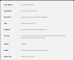 Mchoose x9 fone de ouvido para jogos sem fio 7.1 som surround com cancelamento de ruído microfone baixa 15ms latência fps jogos e-sports fones de ouvido