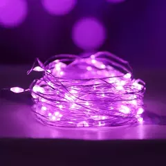 Cobre Wire LED String Lights, guirlandas impermeáveis ao ar livre, festão, fadas Decorações do casamento, Ano Novo, Árvore de Natal, 10m - comprar online