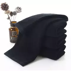 Premium Black Hand Towels Set, Ultra Macio e Altamente Absorvente, Cozinha, Hotel e Spa, Qualidade, Home Supplies na internet