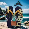 Havaianas-Sapatos de praia masculinos, antiderrapante para os pés, verão