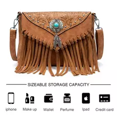 Celela design original bolsa de ombro para as mulheres couro do plutônio luxo embreagem designer bolsas ocidental bolsa franja saco do mensageiro na internet