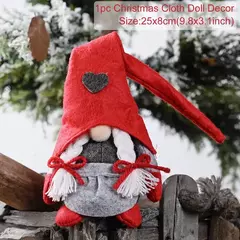 Boneca Papai Noel Decorações De Natal, Decoração De Casa, Enfeites De Alce De Mesa, Presentes De Natal, Feliz Ano Novo, 2025, 2024 - comprar online