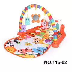 Multifuncional Fitness Frame para o bebê, Ginásio atividade, Tapete do jogo, Rack Musical, Infantil Educacional Crawling Carpet, Brinquedo infantil de presente na internet