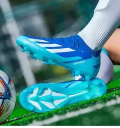 Tênis de treinamento interno profissional para homens, sapatos de futebol originais, botas de campo, ao ar livre, grampos sociais, rápidos na internet