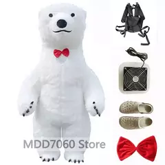 Panda Inflatable Clothing Carnival Event Performance Cartoon Marsha Bear Mascot Costume Birthday Party Role Playing Gorilla