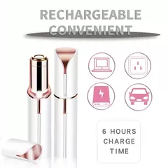 Removedor de cabelo elétrico portátil em forma de batom para mulheres, indolor e eficaz, depilação facial, ferramenta Home Razor Shaver na internet