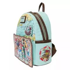 Uma peça loungefly mochila anime figura luffy zoro gang karte mini-mochila funko loungefly mochila cosplay presente na internet