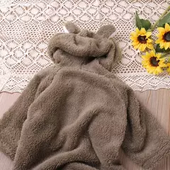 Imagem do Humor Bear-macacão de manga comprida para bebês meninos e meninas, macacões infantis, macacão infantil, desenho animado, roupas de inverno, outono