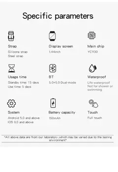 Xiaomi-Full Touch Screen relógio inteligente para homens e mulheres, esporte Fitness relógios, BT Call, relógio de pulso digital, presente, novo, 2024