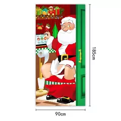 Decoração do fundo do Natal, pano de suspensão, tampa da porta, tapeçaria, partido, ano novo na internet
