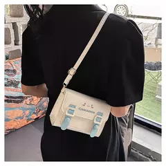 Imagem do Sanrio Pu Praça Anime Bolsas De Ombro, Tote Do Mensageiro Kawaii, Bonito Dos Desenhos Animados Mochilas, Minha Melodia Cinnamorol Kuromi, Sacos De Moda