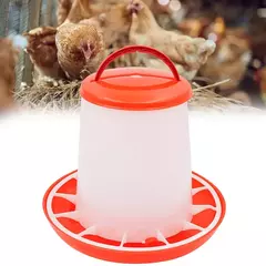 1/3/5/9kg balde alimentador automático de frango galo galinha dispositivo de alimentação, animais de fazenda aves codorna pombos suprimentos de alimentação 1 pc na internet