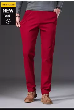 KUBRO-Calças de tecido fosco elástico para homens, calças formais, terno social, traje casual, primavera, outono, 2023 na internet
