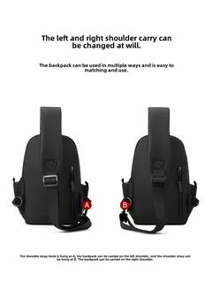 Bolsa de peito masculina 2024 nova moda na moda marca cruz saco de ombro casual crossbody saco ins telefone móvel pequena mochila na internet