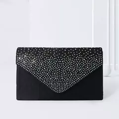 Bolsa de noite feminina strass, bolsa de embreagem ruched, bolsa luxuosa para festa de casamento, baile e banquete, elegante
