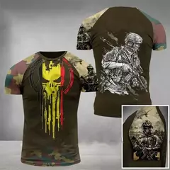 T-shirt de macaco divertido estampada em 3D para homens e mulheres, blusa de manga curta, camisa animal, lazer, verão, moda nova, 2022 - Wolf Magazine