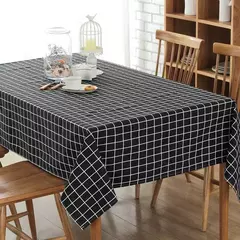 Toalha De Mesa De Linho Simples Nórdico, Festa Em Casa, Casamento, Antifouling Table Mat, Decoração De Mesa De Jantar Retangular, Novo - comprar online