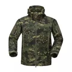Jaquetas de caminhada de lã camuflada para homens, blusão masculino, roupas táticas, outono, 2024 - comprar online