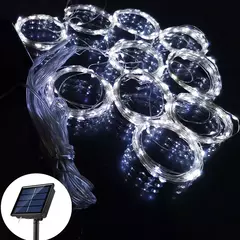 3m x 3m solar led cortina de luz da corda guirlanda luzes de natal casamento fada luz festa quintal jardim decoração iluminação do feriado - Wolf Magazine