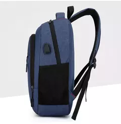 Imagem do Mochila impermeável dos homens Ultra leve saco traseiro para homens mochila livro saco dos homens mochila elegante 15,6 "mochila notebook