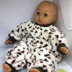 Macacão de flanela macia para bebê recém-nascido, jaqueta infantil para meninas e meninos, macacão de bebê, roupas de primavera e inverno, 0-18 meses - comprar online