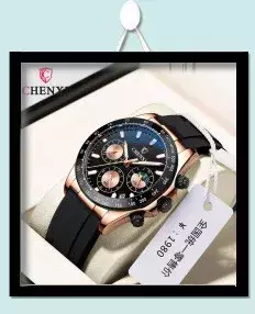 Curren-Relógio Quartz Masculino, Relógios de Fábrica, Moda de Luxo, Relógio de pulso casual, Data Watch