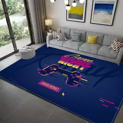 Imagem do 3d impressão gamer controlador padrão sala de estar tapetes antiderrapante cas