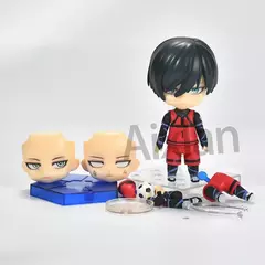 Aixlan # 2326 Mikage Reo # 2327 Rin Itoshi # 1998 Isagi Yoichi PVC Action Figure BLUE LOCK Amine Presente de Natal Brinquedos colecionáveis
