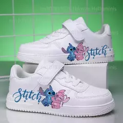 Stitch Tênis de basquete infantil, Tênis infantil, Casual, Esportes, Corrida, Moda, Presente, Menino, Meninas, Estudante
