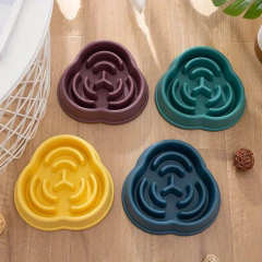 Tigela de comida lenta para animais de estimação, tigela anti-asfixia para cães, anti-direção, suprimentos de comida para animais de estimação e dispositivo de alimentação, 1 peça na internet