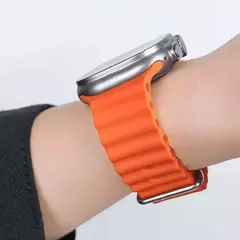 Ocean Strap para Apple Watch Ultra, Original 1:1 Bracelete, 49mm Band, 44mm, 45mm, 40mm, 41mm, 42mm, iWatch Series 8, 7, 6, 5, 4, 3, SE - loja online