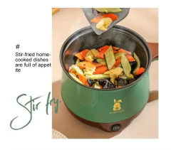 Panela elétrica multi camada única/dupla, 1-2 pessoas, panela antiaderente doméstica, panela quente, panela de arroz, aparelhos de cozinha na internet