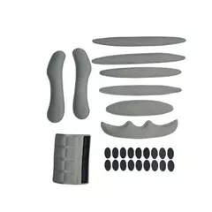 Kits de acolchoamento de capacete, esponja selada, substituição ao ar livre, motocicleta, bicicleta, ciclismo, conjunto de almofadas de espuma universais, proteção interna do capacete - loja online