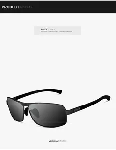 Veithdia óculos de sol masculino marca designer condução moda polarizada lente uv400 unisex vintage óculos masculinos para mulher vt2490