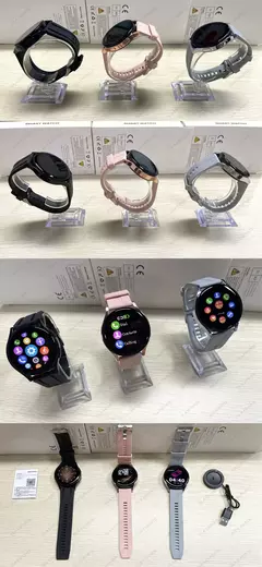 Samsung-Galaxy Smartwatch para homens e mulheres, monitoramento de saúde AMOLED, relógio impermeável, assistente de voz, chamada Bluetooth, relógio inteligente, 2022 na internet