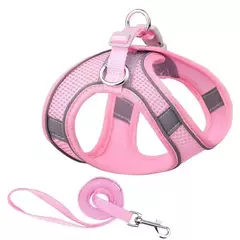 Ajustável Pet Harness Vest, filhote de cachorro respirável, coleira pequena e conjunto de trela, Chihuahua Chest Strap Stuff, novo - Wolf Magazine